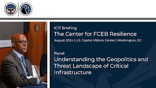 ICIT FCEB Panel | Geopolitics and Threat Landscape