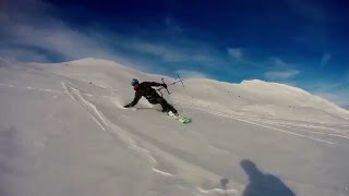 Snowkiting Hochwang Peter Lynn Leopard