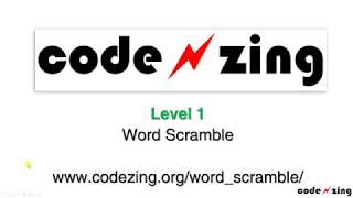 Word Scramble - Level 1