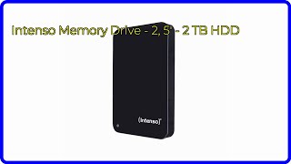 BEWERTUNG (2025): Intenso Memory Drive - 2, 5' - 2 TB HDD. WESENTLICHE Einzelheiten