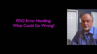 PHP, MySQL, and PDO - Part 4