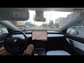 first tesla fsd beta ride v10.69.25