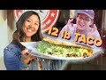 I Surprised My Friend With A Giant 12-Pound Taco • Giant Food Time