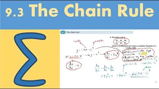 9.3 The Chain Rule (PURE 2 - Chapter 9: Differentiation)