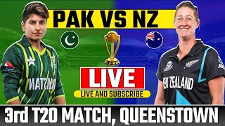 LIVE🔴| pakistan womens vs newzealand 3rd odi match live | today live cricket match nzw vs pakw