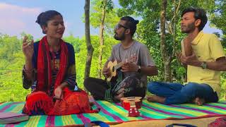 Kon Gange Ailo Pani || কোন গাঙ্গে আইলো পানি || Dohar || Emran Ft. Mou || Bengali Folk song ||