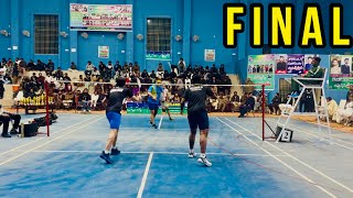 Fatepur Badminton Tournament Final Highlights Raja haider \u0026 Larosh khan vs Yasir Ali \u0026 Amraiz