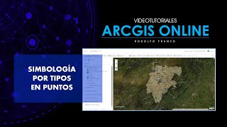 Tutorial ArcGis Online - Cap4.8 - Simbología por tipos en puntos