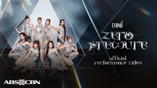 BINI | ‘Zero Pressure’ Official Performance Video