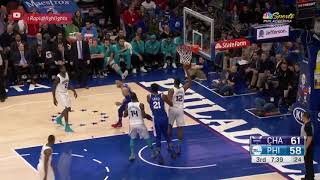 Charlotte Hornets vs Philadelphia Sixers Full Game Highlights | March 19, 2018 | NBA 2017