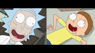 Rick and Morty forever (end of the first episode)