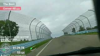 Watkins Glen SCDA HPDE 8-30-22 Int. 1 Fastest Lap