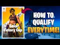 How To QUALIFY For The Solo Victory Cup Finals (Chapter 2 Remix!)