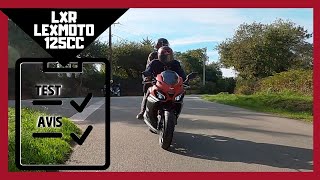 Je teste la LXR de Lexmoto, ils sont fort ces anglais !