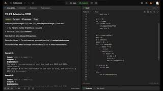 Leetcode 2429 - Minimize XOR - Python