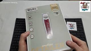 Wahl Detailer cordless Li Unboxing. Die neuere Version der kabelgebundenen Legende!