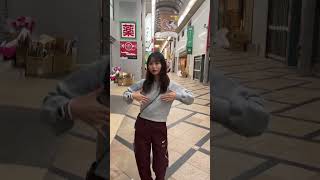 近鉄奈良駅の商店街で踊ってみた #shorts #奈良ランド