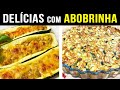 Receitas com Abobrinha para EMAGRECER e SAÚDE - Fáceis e Gostosas