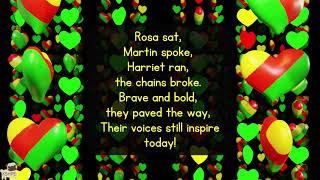 Stand Up Speak Out Black History Song, Vocal Music Education, Children Singing Songs, Power Anthem
