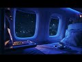 Luxury First Class Night Flight | Jet Plane Sounds for Sleeping | 8 hours soothing White Noise