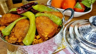 مقرونة فل تونسية بالدجاج العربي🇹🇳بكل أسرارها|طعم و لا أروع😍Macaroni tunisienne au poulets fermier