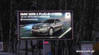 Nowe BMW serii 5 na Dynamic Backlight od AMS