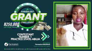 THE FARMALERT GRANT CHALLENGE: CONTESTANT NUMBER 1