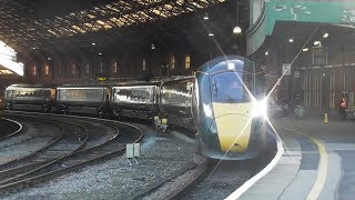 Trains at Bristol Temple Meads 24/11/17