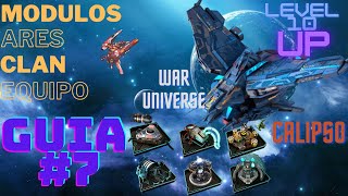 War Universe guia 7: Alcanzando el lvl 10 / Modulos / ares / Clan