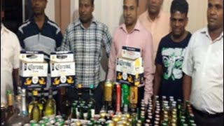 Illicit liquor den busted in Dehiwala