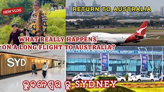 Back to Australia: Sharing My Travel Experience”, ପୂରା କାହାଣୀ ଏହି vlog, #newvideo #FlightExperience