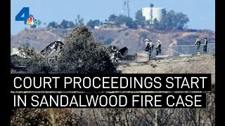 Man Accused of Starting Sandalwood Fire Faces Judge | NBCLA