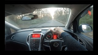 2013 Vauxhall Astra 1.4 SRI POV Drive, Country Roads, Sound, Acceleration