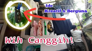 Cara Mengikat Jemuran yang Bisa dikerek