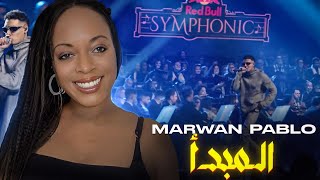 MARWAN PABLO - EI Mabda2 (Red Bull  Symphonic) | ...مروان بابلو REACTION 🇪🇬😮