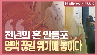 [우리농촌힘내라]“천년의 혼 안동포… 명맥 끊길 위기에 놓이다”