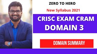 CRISC EXAM CRAM DOMAIN 3