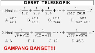 Pembahasan Soal Deret Teleskopik