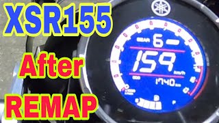 Yamaha xsr155 DYNO TEST | REMAP