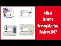 4 Best Janome Sewing Machine Reviews 2020 | Compact Sewing Machine with Free Arm