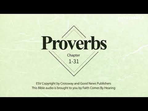 Book Of Proverbs | Audio Bible With Text (ESV) - YouTube