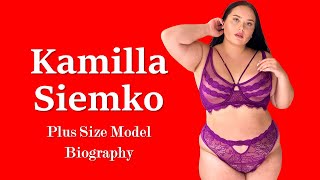 Kamilla Siemko Biography | British Curvy Model | Age, Height, Weight, Lifestyle, Relationship |