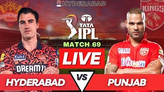 Live SRH vs PBKS IPL 2024 Match | Punjab vs Hyderabad Live Match Score | IPL Live Score & Commentary