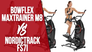 Bowflex Max Trainer M8 vs NordicTrack FS7i : What Are The Differences?
