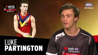 2015 NAB AFL Draft Trumps - Luke Partington