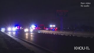 1 killed in crash along Grand Parkway in Fort Bend County | Raw scene video