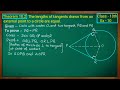 class 10 ex 10 theorem 10.2 maths cirlces ncert cbse