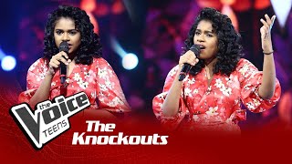 Pravindya Geesarani | Matama Mama Awanatha Nowi (මටම මම අවනත නොවී) | The Voice Teens Sri Lanka