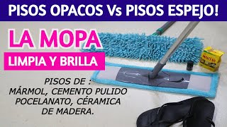 ✅ ( parte 1) Cómo BRILLAR tus  PISOS con MAIZENA y LA MOPA / DALE A TUS PISOS UN EFECTO ESPEJO