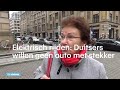 Duitsers willen geen elektrische auto: ‘Voor mij is het geen alternatief' - RTL NIEUWS